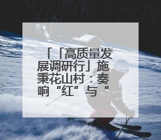 「高质量发展调研行」施秉花山村：奏响“红”与“绿”交响曲