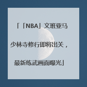 「NBA」文班亚马少林寺修行即将出关，最新练武画面曝光