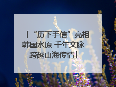 “历下手信”亮相韩国水原 千年文脉跨越山海传情