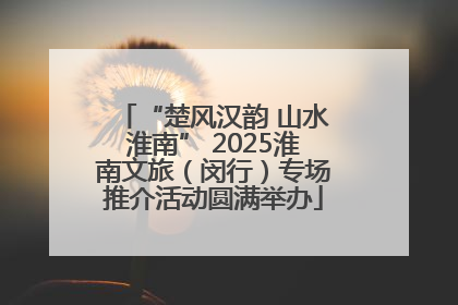 “楚风汉韵 山水淮南” 2025淮南文旅（闵行）专场推介活动圆满举办