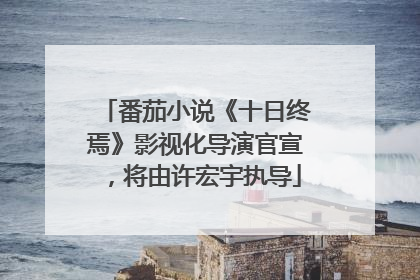 番茄小说《十日终焉》影视化导演官宣，将由许宏宇执导