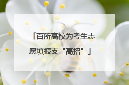 百所高校为考生志愿填报支“高招”