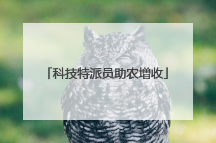 科技特派员助农增收