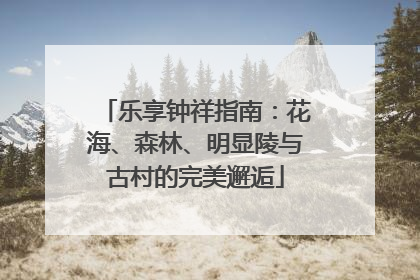 乐享钟祥指南：花海、森林、明显陵与古村的完美邂逅