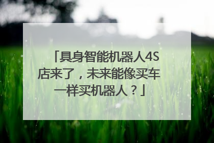 具身智能机器人4S店来了，未来能像买车一样买机器人？