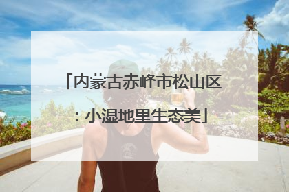 内蒙古赤峰市松山区：小湿地里生态美