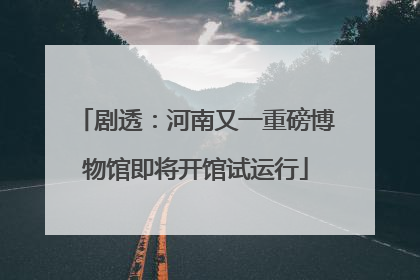 剧透：河南又一重磅博物馆即将开馆试运行