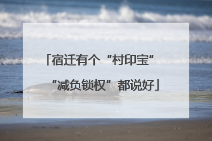 宿迁有个“村印宝” “减负锁权”都说好