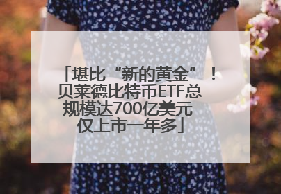 堪比“新的黄金”！贝莱德比特币ETF总规模达700亿美元 仅上市一年多