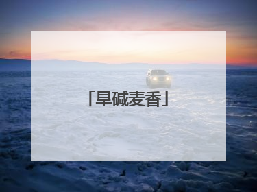 旱碱麦香