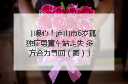 暖心！庐山市6岁孤独症男童车站走失 多方合力寻回（图）