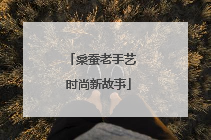 桑蚕老手艺 时尚新故事
