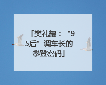 樊礼耀：“95后”调车长的攀登密码
