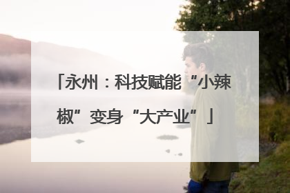 永州：科技赋能“小辣椒”变身“大产业”