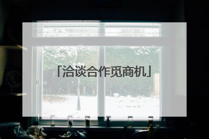 洽谈合作觅商机