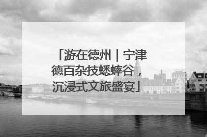 游在德州｜宁津德百杂技蟋蟀谷，沉浸式文旅盛宴