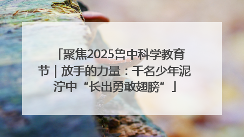 聚焦2025鲁中科学教育节｜放手的力量：千名少年泥泞中“长出勇敢翅膀”