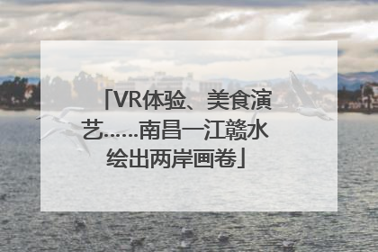 VR体验、美食演艺……南昌一江赣水绘出两岸画卷